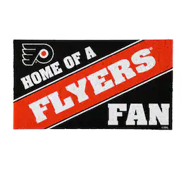 Evergreen Enterprises - Philadelphia Flyers 16" x 28" Coir Logo Doormat - Multicolor
