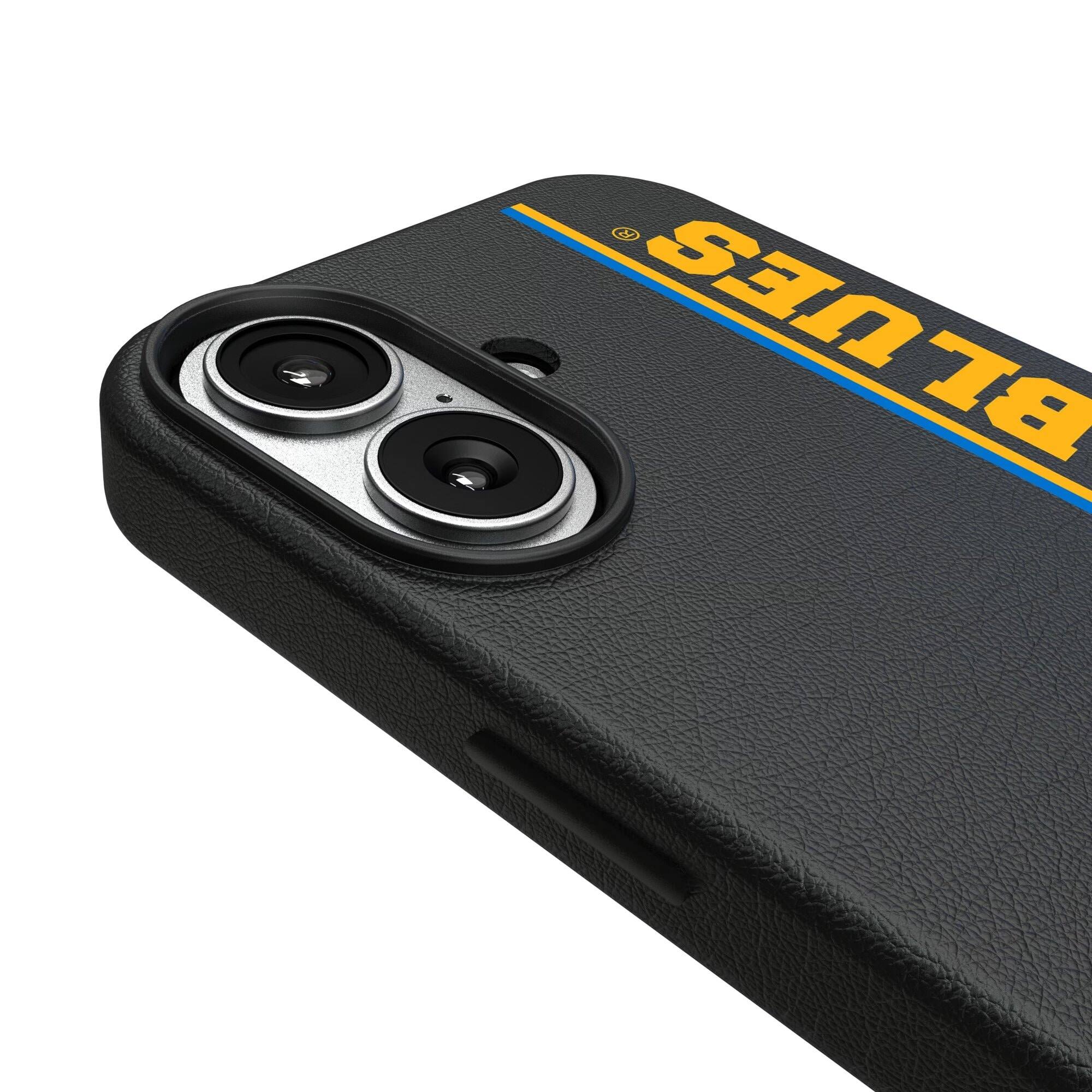 Alt View 2. Keyscaper - Black St. Louis Blues Sidebar Magnetic iPhone Case - 16 - Black.