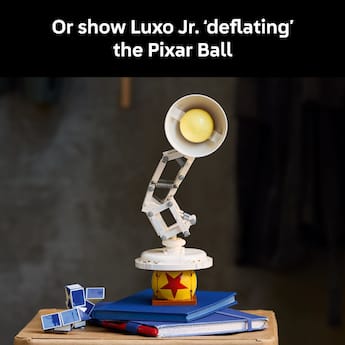 LEGO Ideas Disney Pixar Luxo Jr. Building Set for Adults 21357 LEGO Ideas Disney Pixar Luxo Jr. Building Set for Adults 21357
