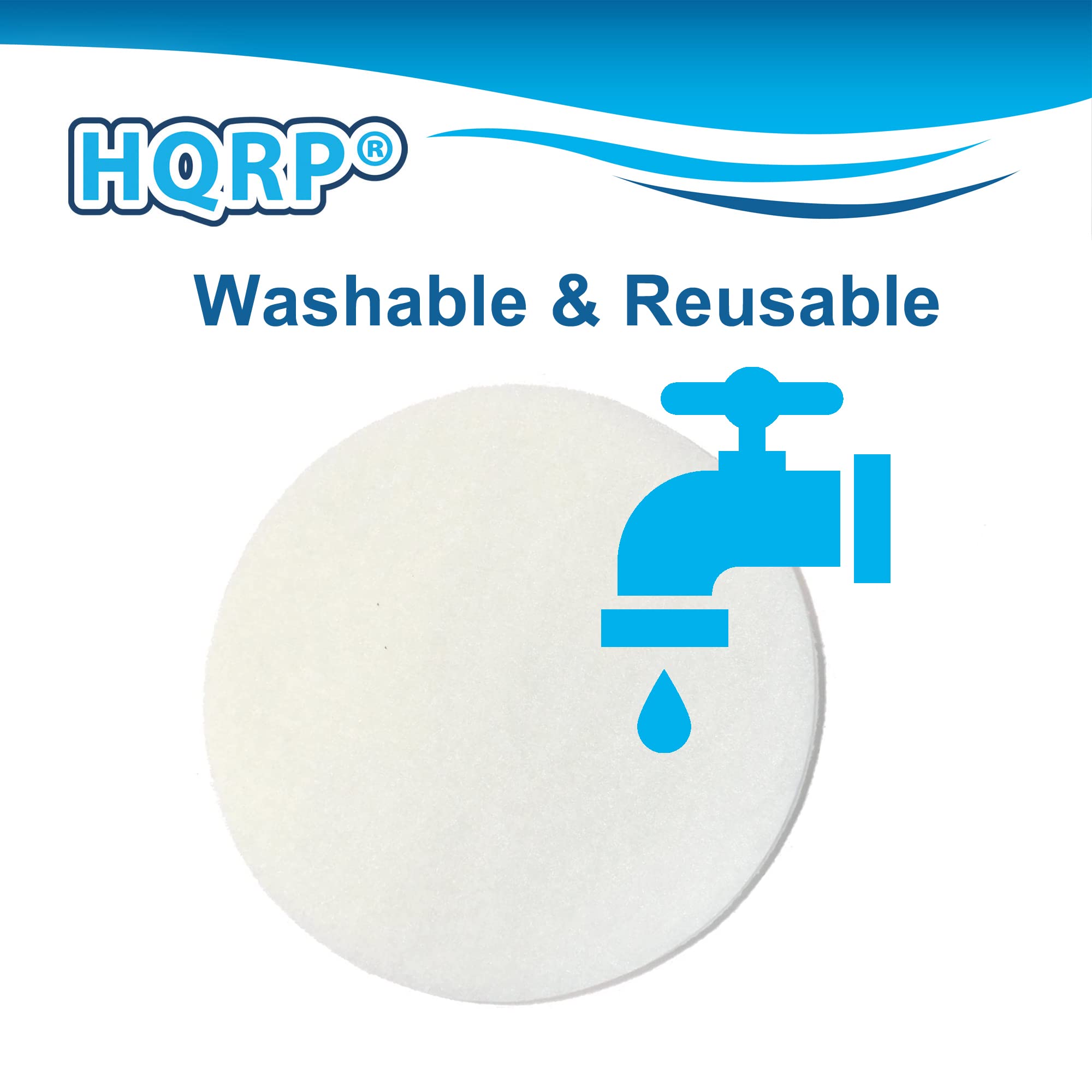HQRP® Washable & Reusable