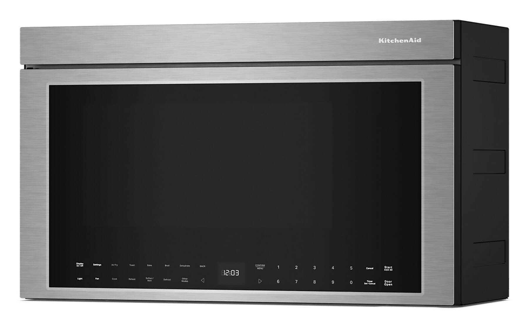 "KitchenAid - 12:03 - Confirm Menu D - 1 6 2 7 3 8 4 9 5 o Clock - Start Door Open"