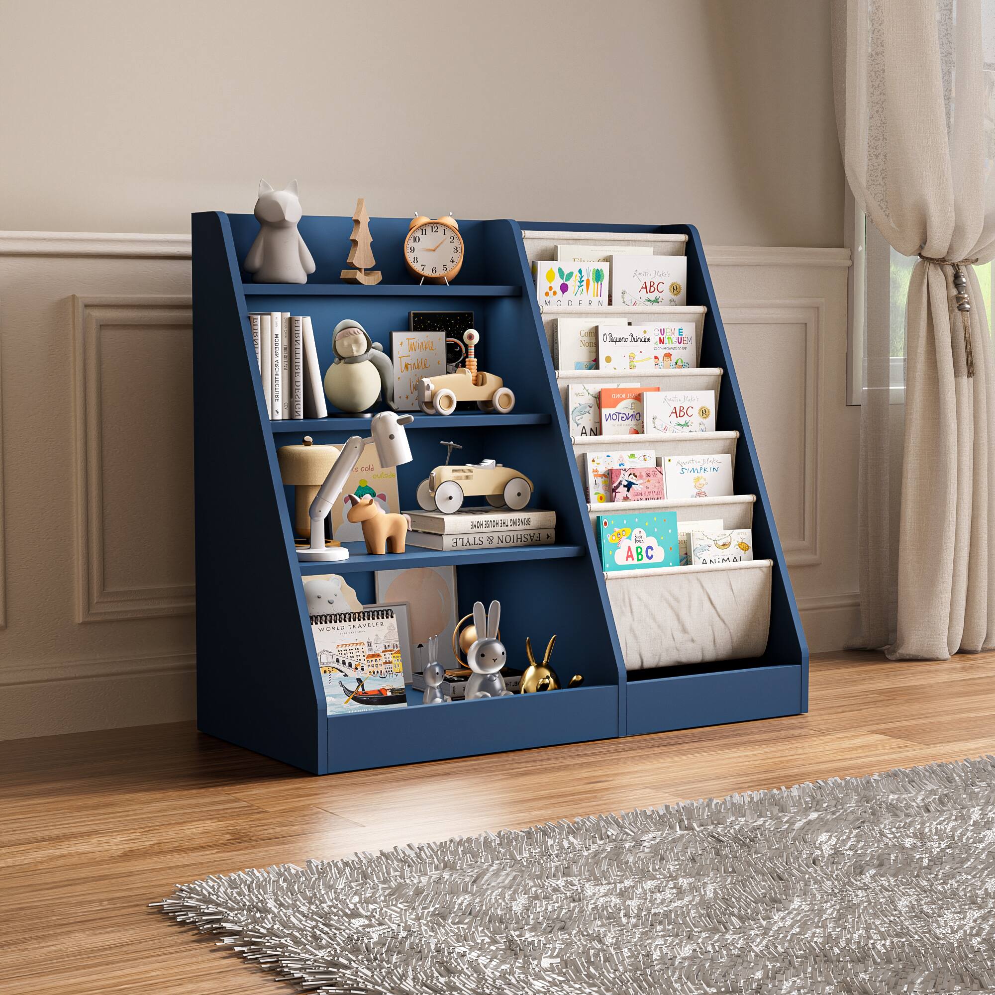 Sure, here is the corrected and grouped text from the image:

**Top Shelf:**
- "I : 1 1 - 1 2 1 A - 1 e"

**Second Shelf:**
- "TEMAL Tnill m feda Park ABC F MODSEN - 2 - 4 - . - UN O 0Tqar DumiDe N"

**Third Shelf:**
- "W | A -- DINGTON nda Na ABC Les culole m3r ph SAON - x 5KOKE FASHION E STYLE do ABC ANIMAI al TRALER WORLE I"

**Books and Items:**
- "ABC"
- "MODERN"
- "ANIMAL"
- "ABC"
- "ABC"
- "ABC"
- "ABC"
- "ABC"
- "ABC"
- "ABC"
- "ABC"
- "ABC"
- "ABC"
- "ABC"
- "ABC"
- "ABC"
- "ABC"
- "ABC"
- "ABC"
- "ABC"
- "ABC"
- "ABC"
- "ABC"
- "ABC"
- "ABC"
- "ABC"
- "ABC"
- "ABC"
- "ABC"
- "