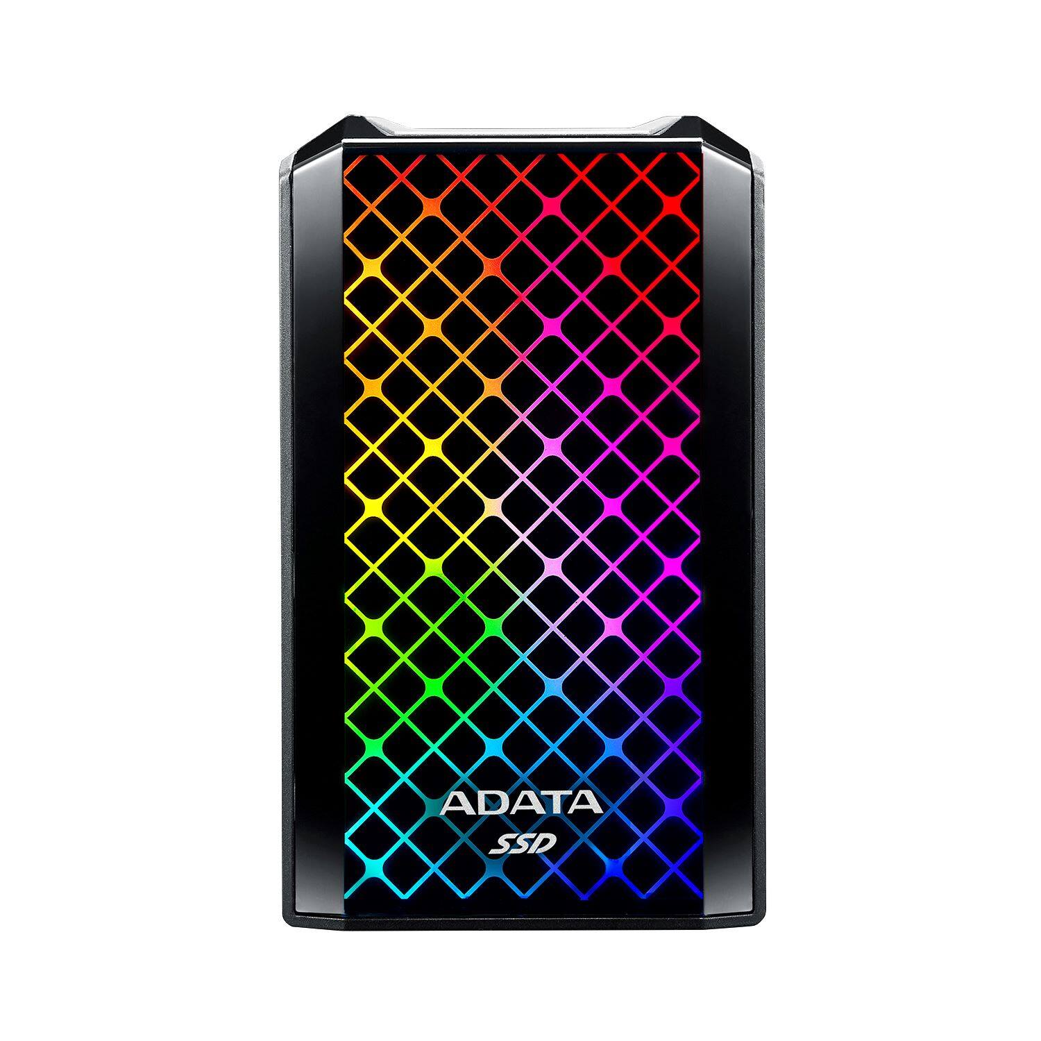Front. ADATA - SE900 1TB External USB 3.2 Type-C SSD for Gaming and Personal - Multi.