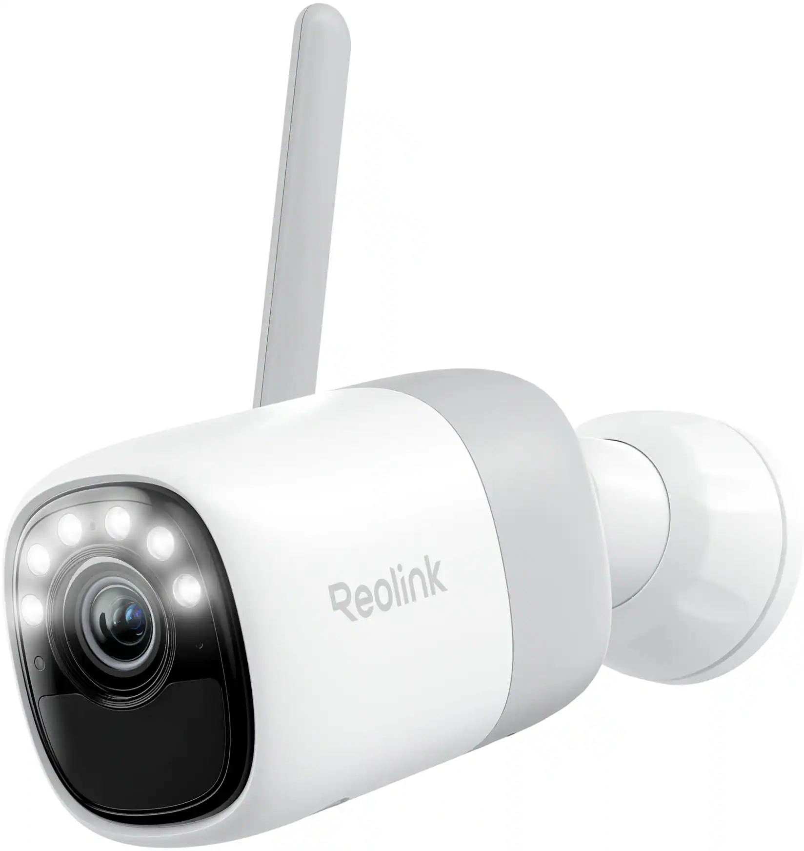 Front. Reolink - Reolink - Altas Series B630 2K 4MP Battery Indoor/Outdoor Wireless WiFi Security Camera with Pre-Record and ColorX-White - White.