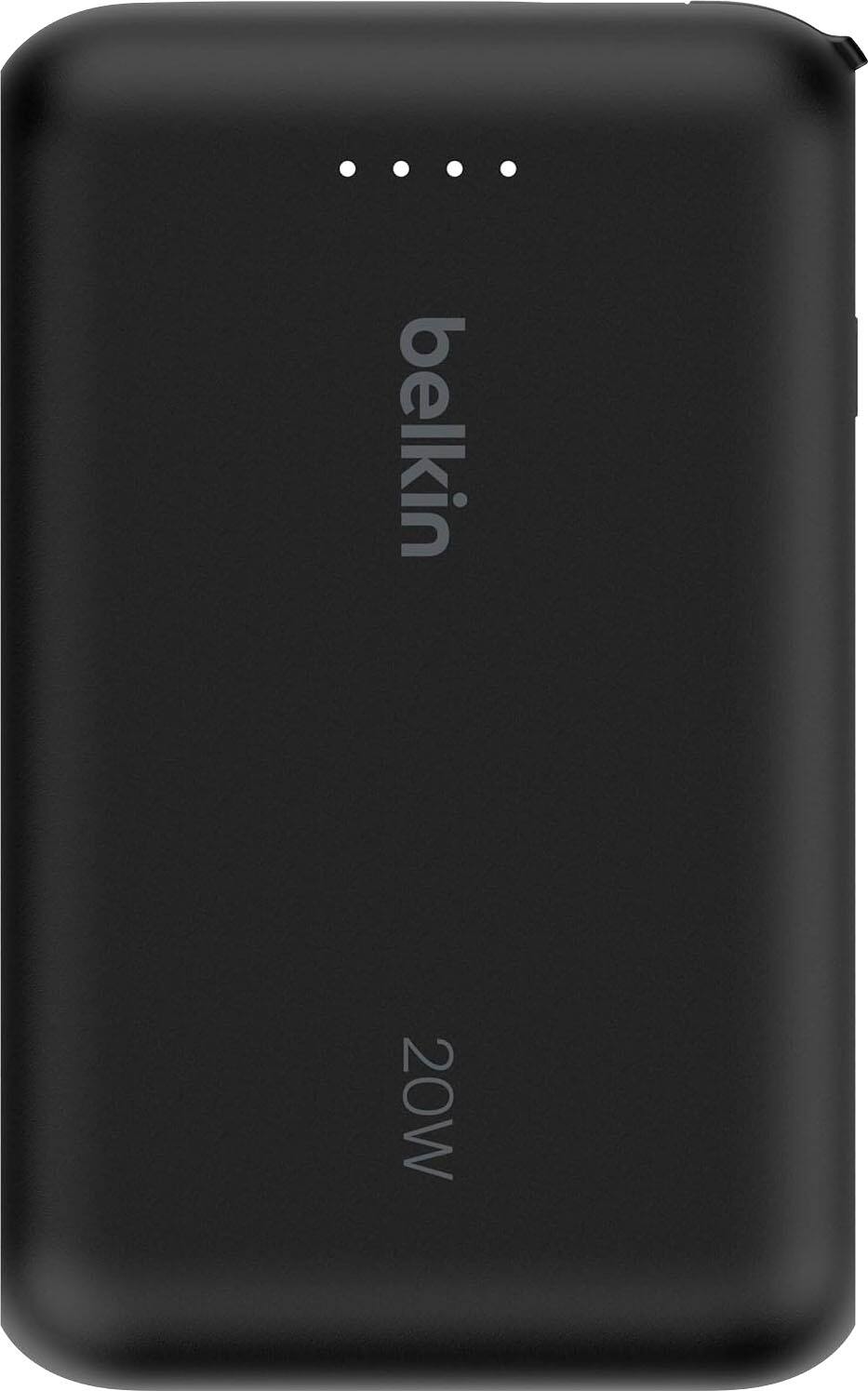 The text on the image reads "belkin 2W", which should be corrected to "belkin 20W".