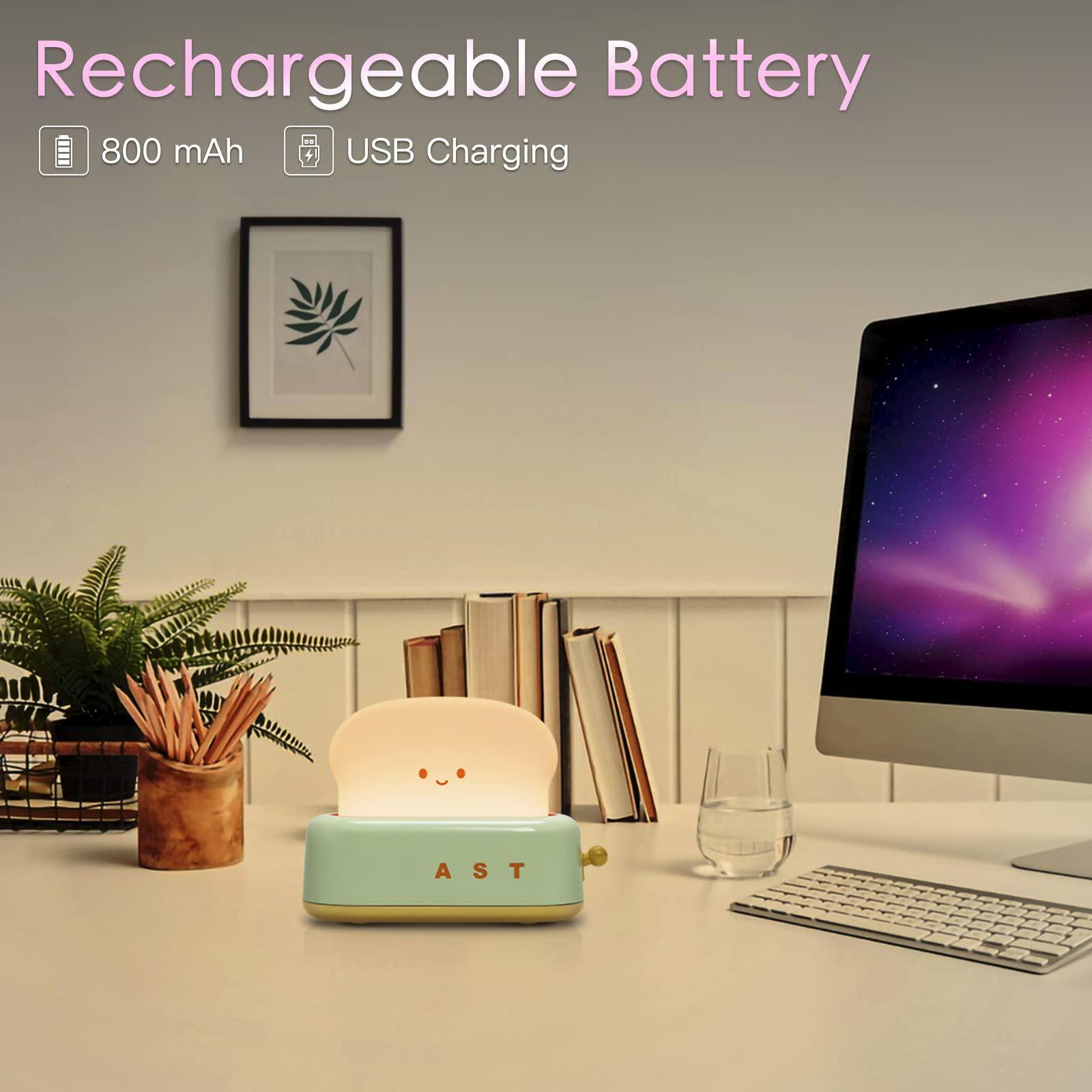 Rechargeable Battery  
800 mAh  
USB Charging