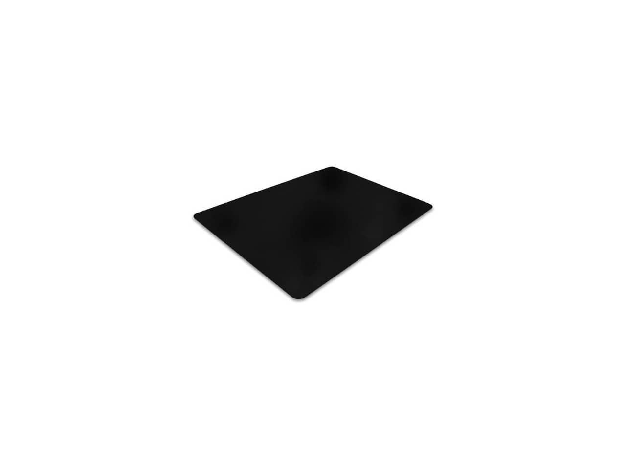 Floortex - Cleartex Advantagemat Floor Chair Mat - Office, Hard Floor, Carpeted Floor - 53" Length x 45" Width x 0.60" Thickness - Black