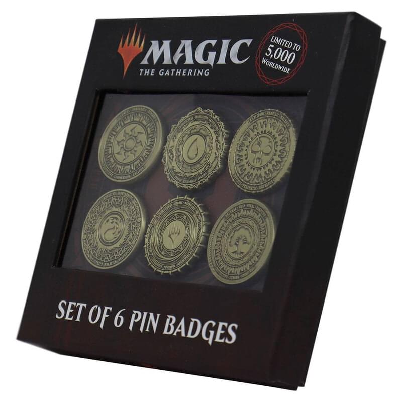 MAGIC THE GATHERING  
LIMITED TO 5,000 WORLDWIDE  
SET OF 6 PIN BADGES