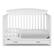 Alt View 15. Graco - Benton 5-in-1 Convertible Crib with Drawer - White.