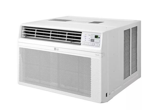 Alt View 3. LG - LG 8,000 BTU SMART WI-FI ENABLED WINDOW AC.