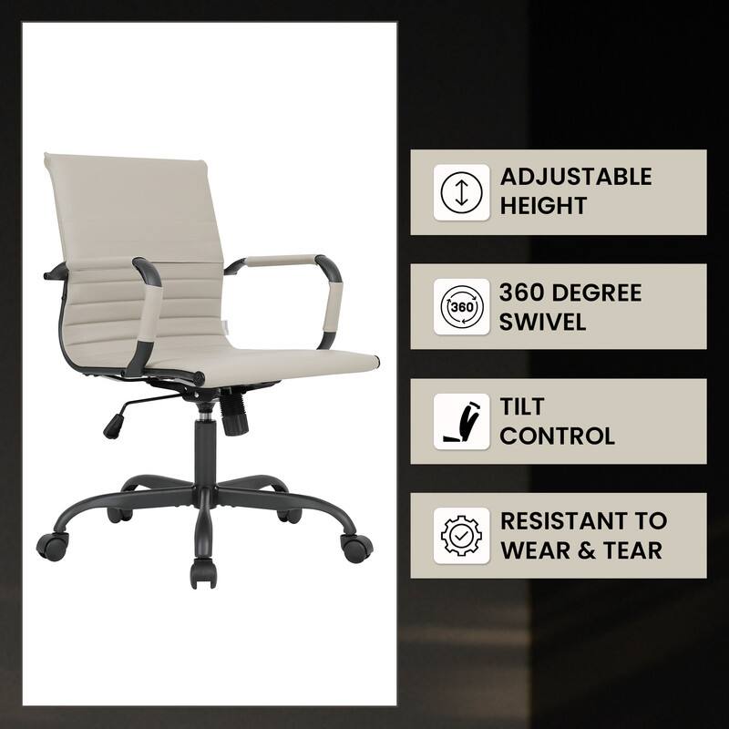 ADJUSTABLE HEIGHT, 360 DEGREE SWIVEL, TILT CONTROL, RESISTANT TO WEAR & TEAR