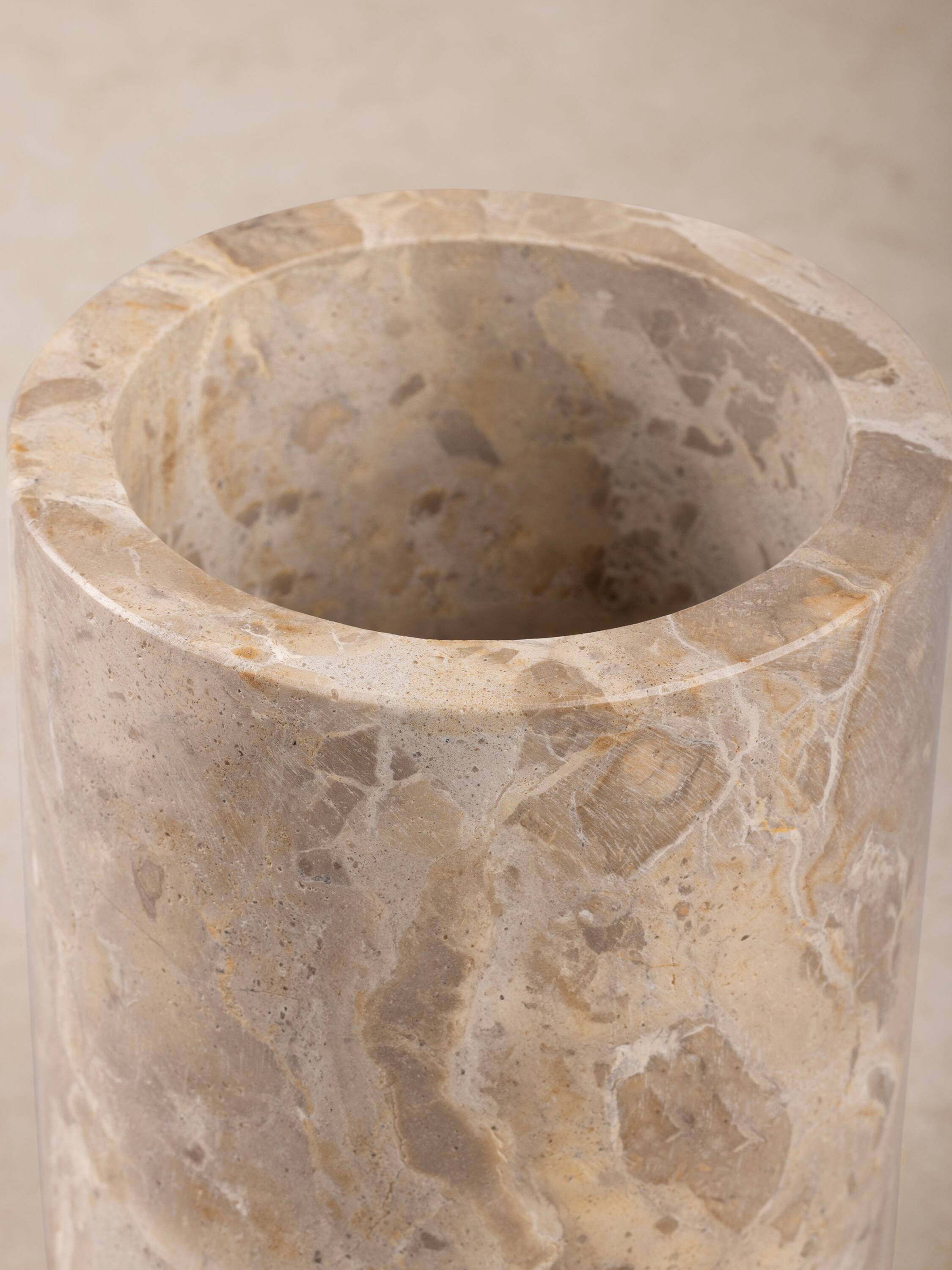 Left. GAURI KOHLI - Chamonix Wine Cooler - Brown.