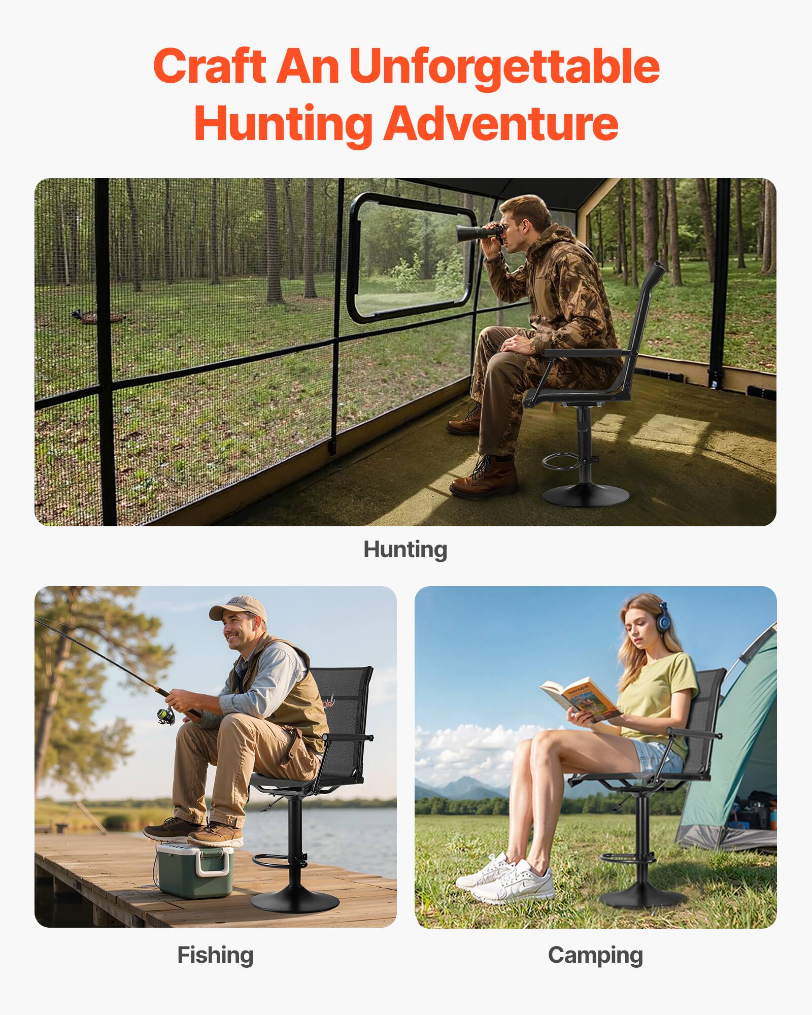 Craft An Unforgettable Hunting Adventure

Hunting

Fishing

Camping