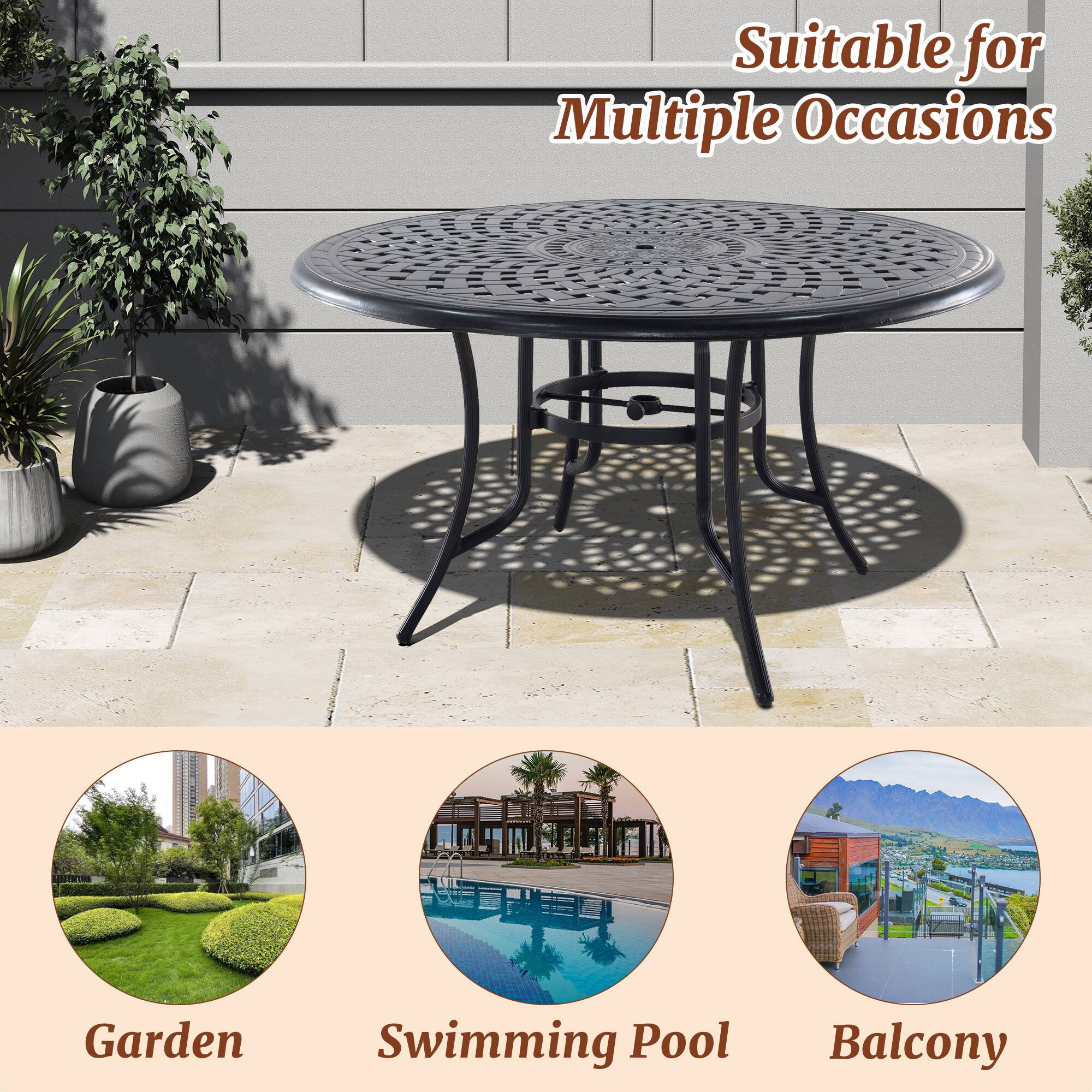 Suitable for Multiple Occasions

Garden  
Swimming Pool  
Balcony
