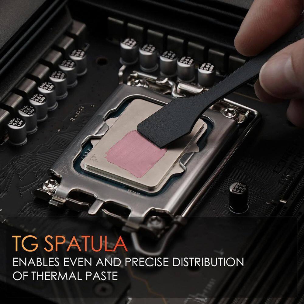 5 561 5 112 561 5 22h 561 5 u 2Z 561 u 24Lm 561 5 561 3 M M2N 63Y 560 TG SPATULA ENABLES EVEN AND PRECISE DISTRIBUTION OF THERMAL PASTE