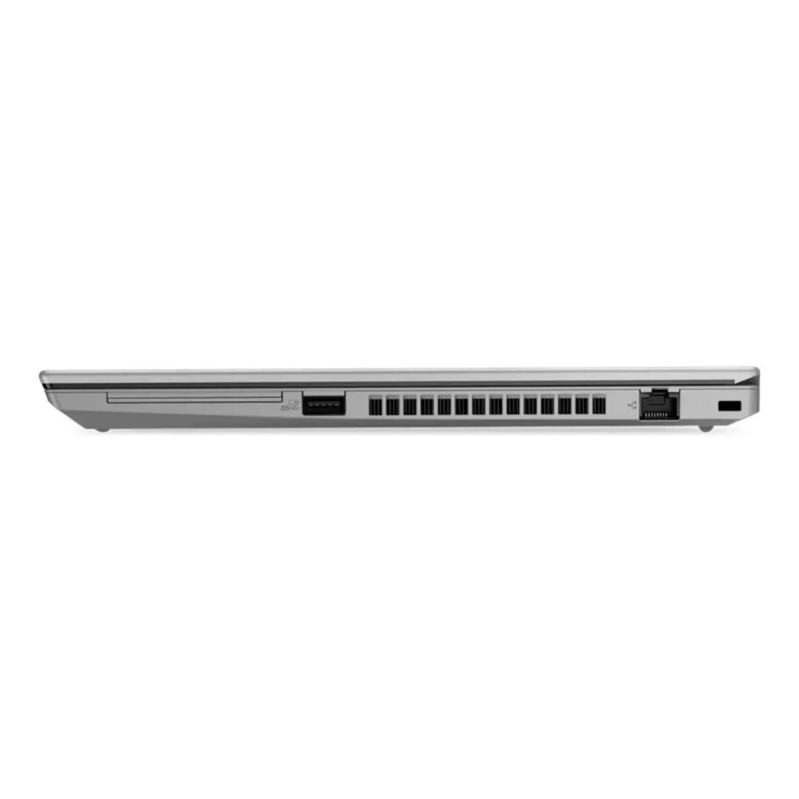 Alt View 3. Lenovo - ThinkPad P14s G2 14" FHD Touchscreen Intel i5-1145G7 2.6 GHz 16 GB DDR4 256 GB SSD NVIDIA T500 Windows 11 Pro Laptop - Gray.