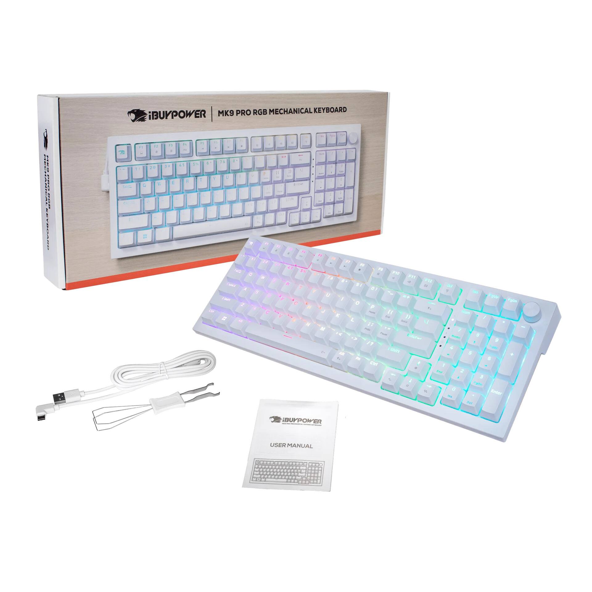 iBUYPOWER MK9 PRO RGB MECHANICAL KEYBOARD

USER MANUAL