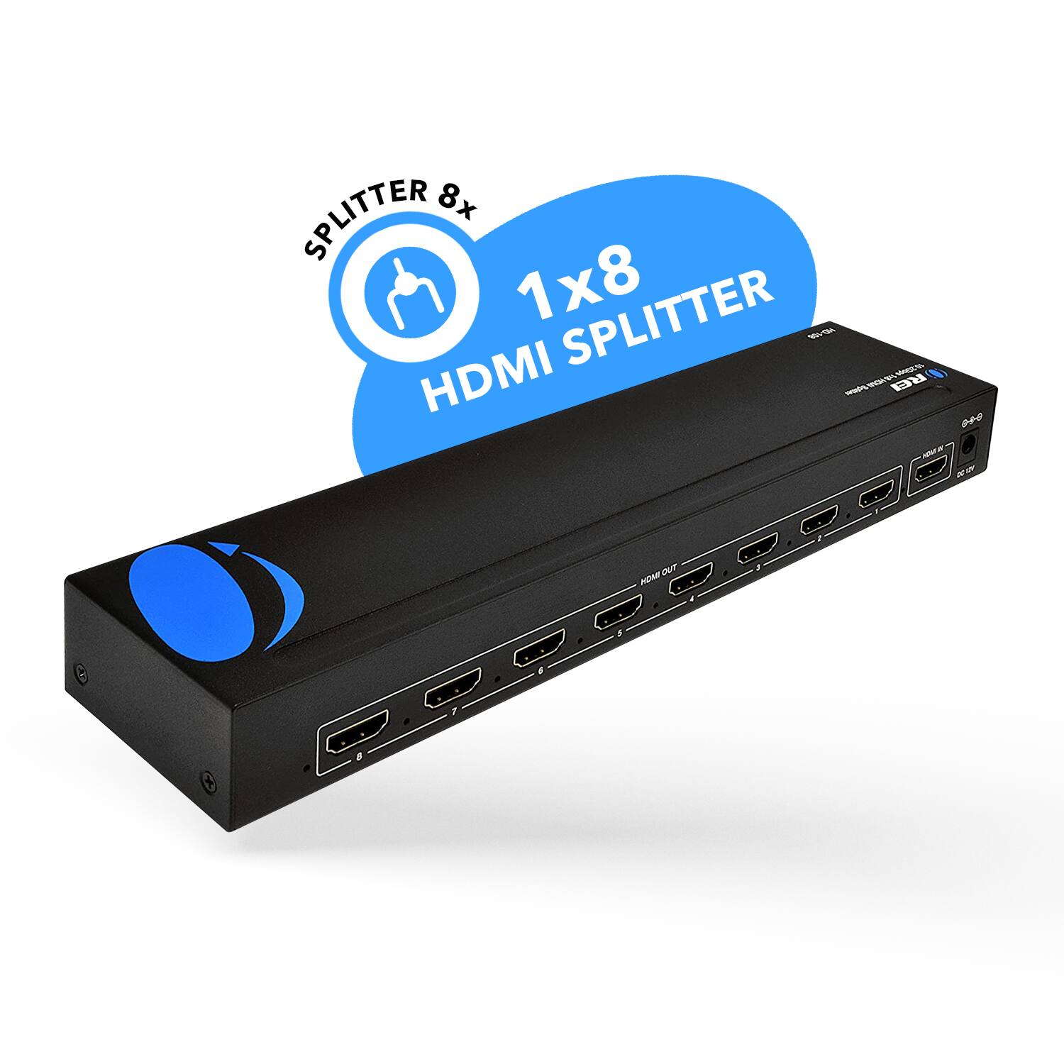 SPLITTER 8x 1x8 SPLITTER HDMI