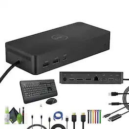 Dell - SD25 Pro Smart Dock -USB-C Docking Station Bundle + Accessories