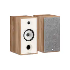 Front. Triangle - Triangle Borea BR04 Bookshelf Speakers (Pair) - Light Oak - Light Oak.