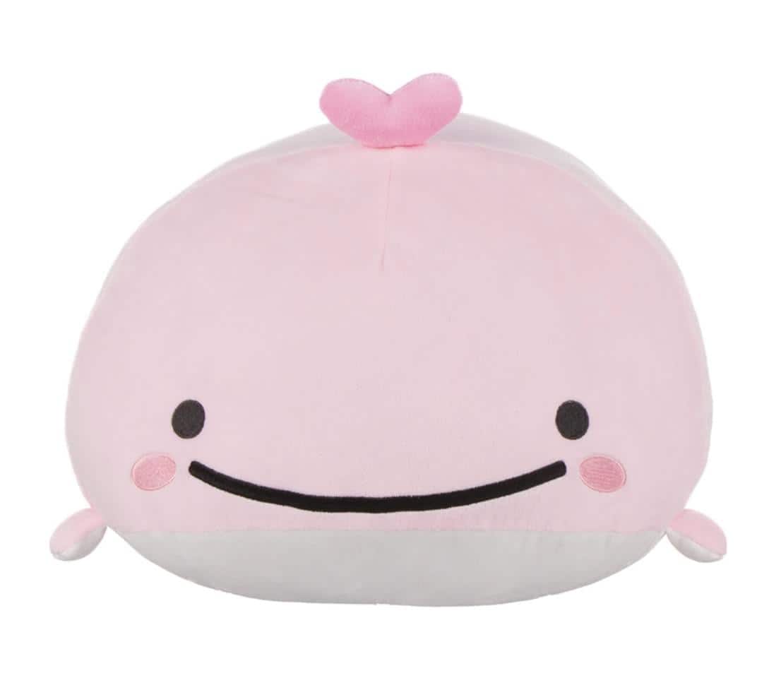 Sumikkogurashi - Jinbesan Kokujira's Mother Mochi Cushion Plush - Pink