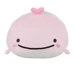 Sumikkogurashi - Jinbesan Kokujira's Mother Mochi Cushion Plush - Pink