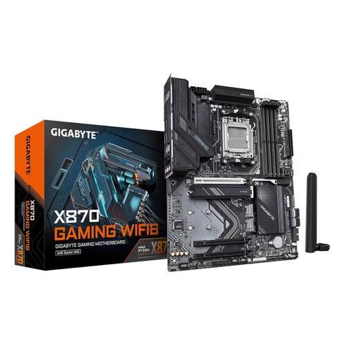 GIGABYTE X870 GAMING WIFI  
GIGABYTE GAMING MOTHERBOARD  
AMD AM4