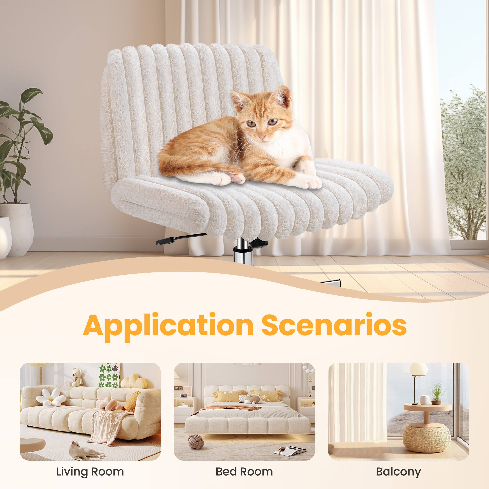 Application Scenarios

Living Room  
Bed Room  
Balcony