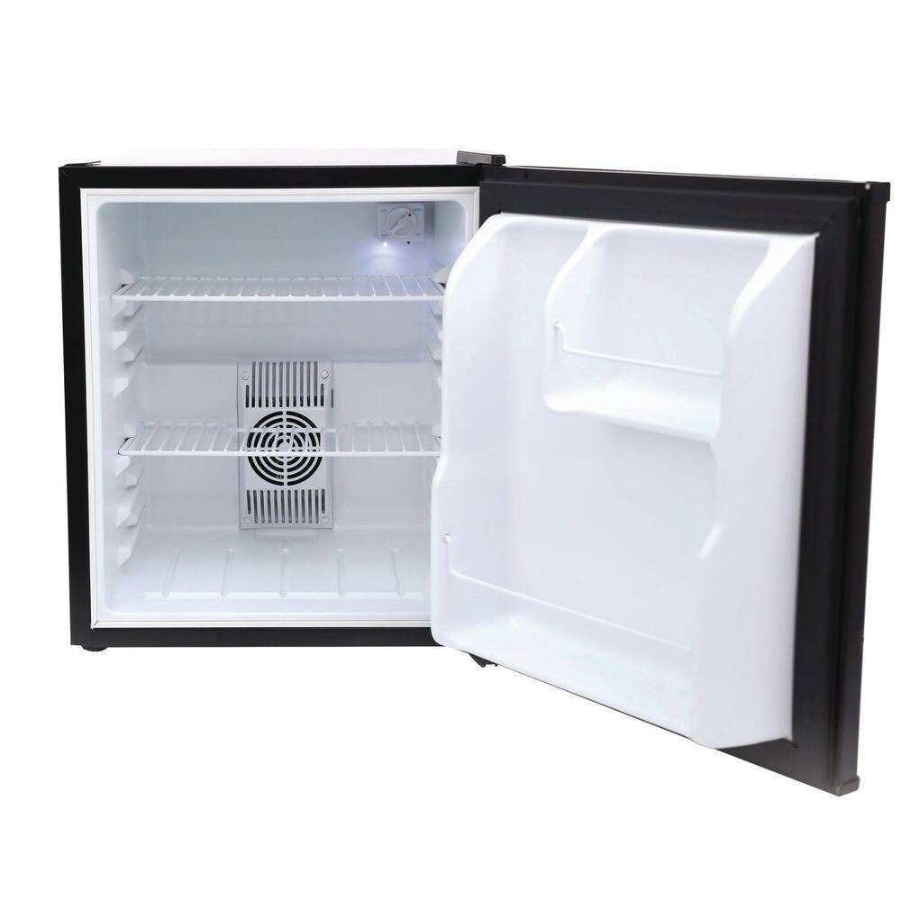 Alt View 1. Avanti - SAR1701N1B 1.7 cu ft Superconductor Compact Refrigerator - Black - Black.