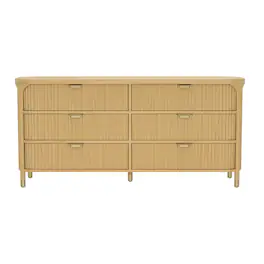 Manhattan Comfort - Park Contemporary 68" Dresser - Natural