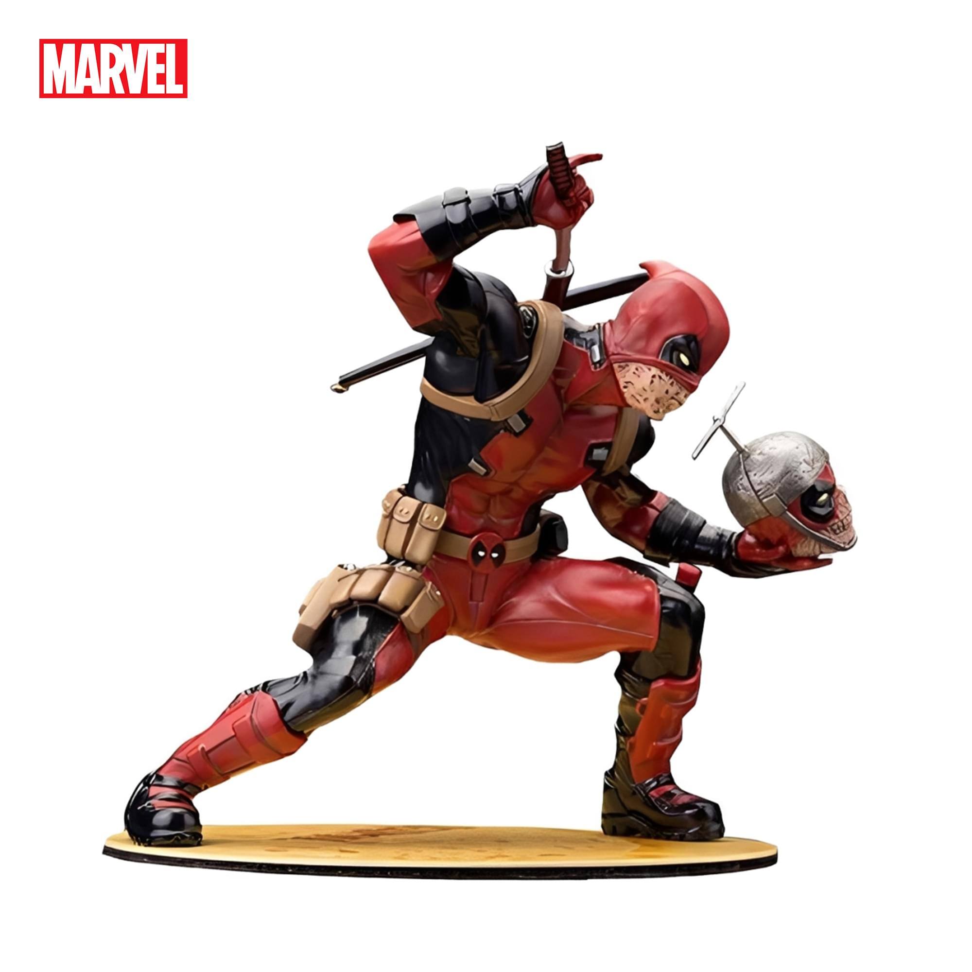 Alt View 10. Kotobukiya - Marvel Now ArtFX+ Deadpool Statue | SDCC 2015 Exclusive - Red.