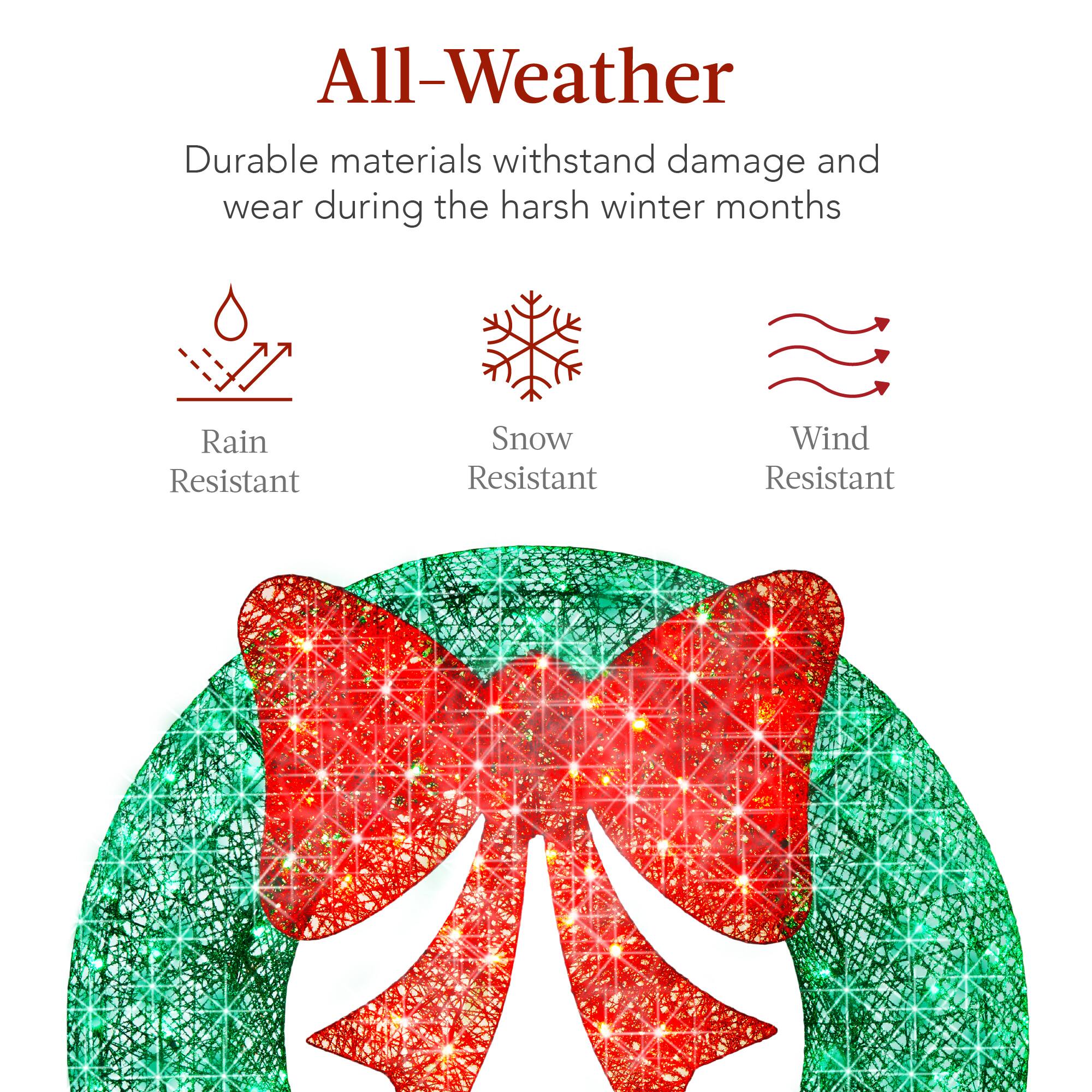 All-Weather

Durable materials withstand damage and wear during the harsh winter months

- Rain Resistant
- Snow Resistant
- Wind Resistant