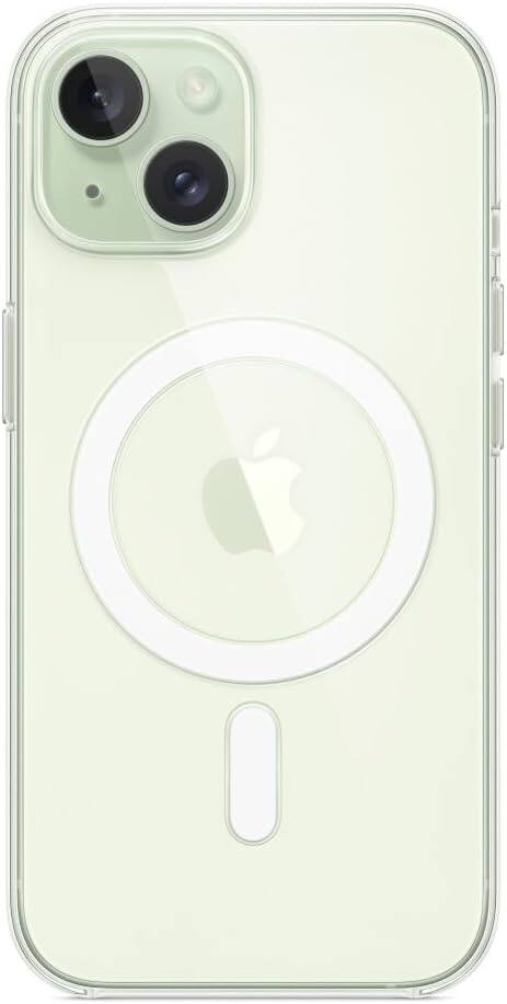 Alt View 1. Apple - Apple Case with MagSafe for iPhone 15 - Color:  Clear - Clear.