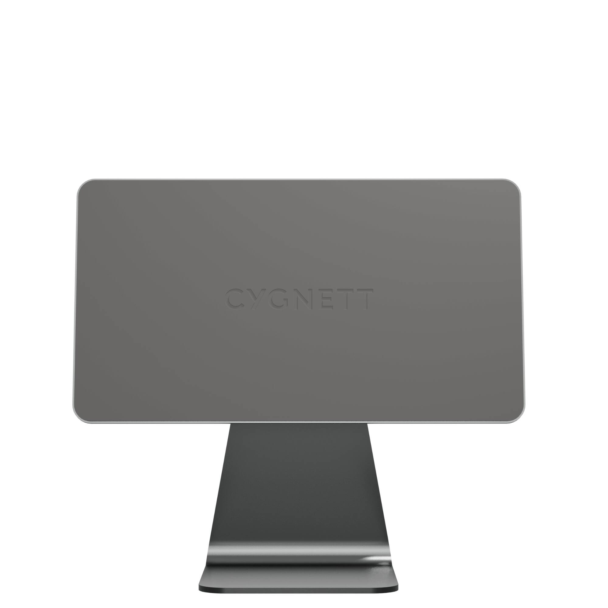 Front. Cygnett - MagStand for iPad 10.9/11" with Soft Silicon Face for iPad Attachment - Grey.