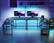 Alt View 3. AODK - 51" L Shaped Gaming Desk,Computer Corner Desk for Home Office and Small Space - Carbon Fiber Surface, Black.