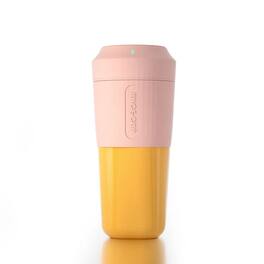 Forest'nSky - 2-in-1 Portable Juice & Blend Cup: USB Rechargeable Personal Blender for Smoothies, Shakes, Office & Gym - Pink