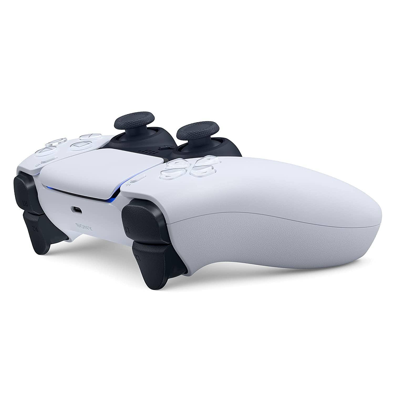 Left. Sony - PlayStation 5 DualSense Wireless Controller - White.