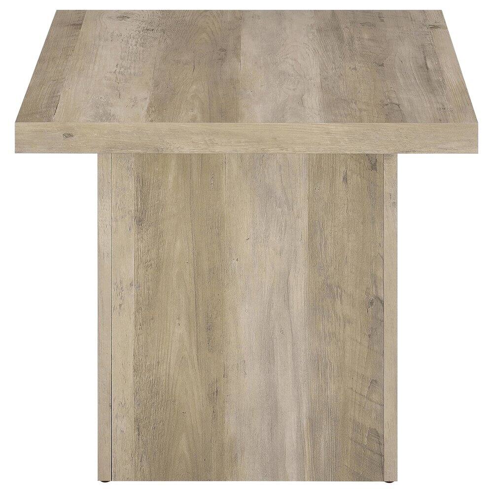 Alt View 2. Coaster Co. of America - Devar 3-piece Square Coffee End Table Set Distressed Pine - Distressed Pine.