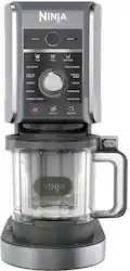 Ninja - – Refurbished CREAMi Deluxe 11-in-1 Ice Cream and Frozen Treat Maker - Silver - Front_Zoom