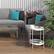 Left. Simpli Home - Carmel Outdoor Conversation Chair - Sand Drift.
