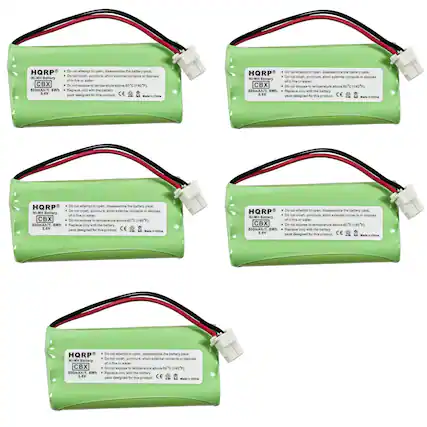 HQRP Ni-MH Battery CBX 500mAh/1.8Wh 3.6V
Do not attempt to open, disassemble the battery pack. Do not crush, puncture, short external contacts or dispose of in fire or water. Do not expose to temperature above 60°C (140°F). Replace only with the battery pack designed for this product. Made in China