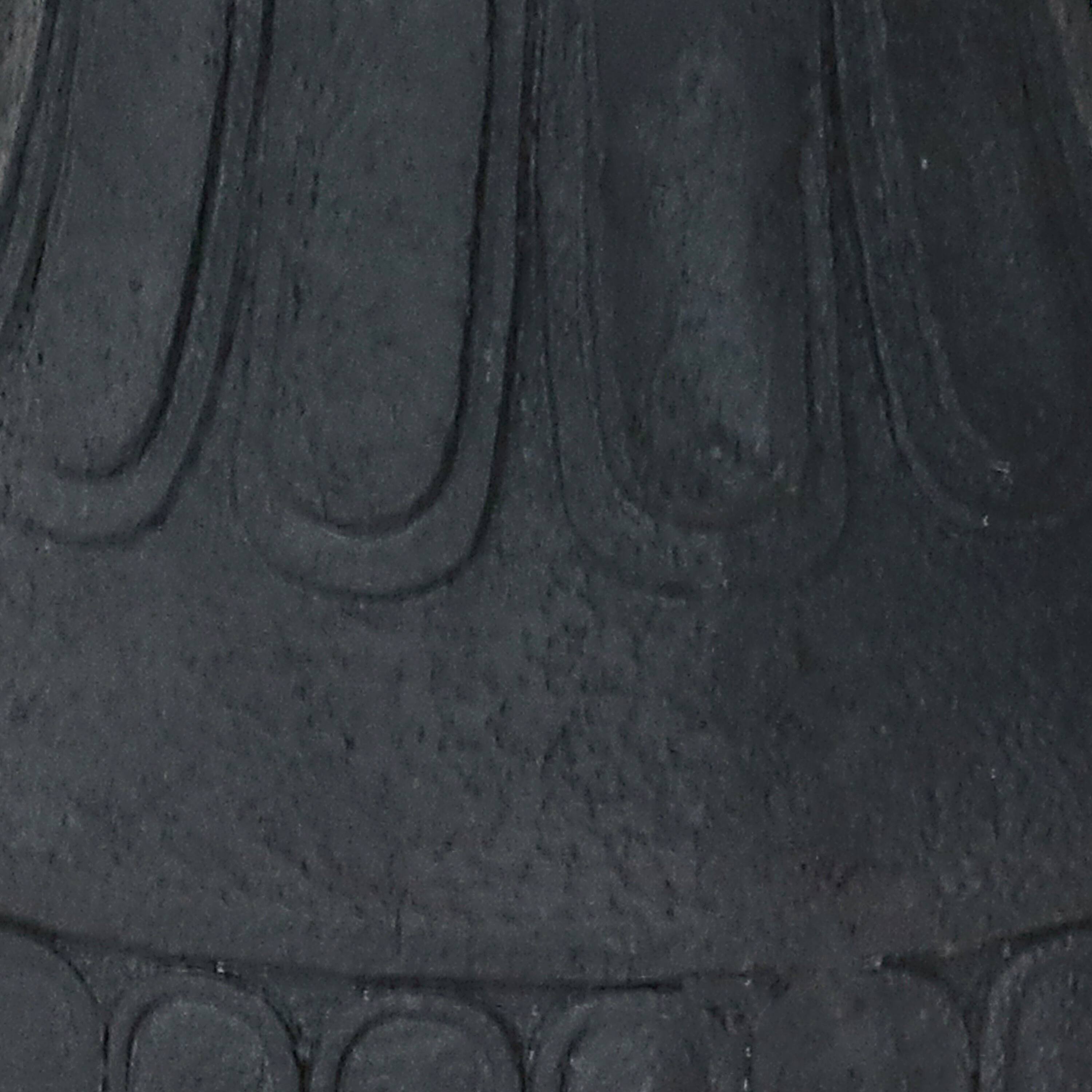 Alt View 9. Sunnydaze - Flower Blossom Resin Outdoor 3-Tier Fountain - Black.