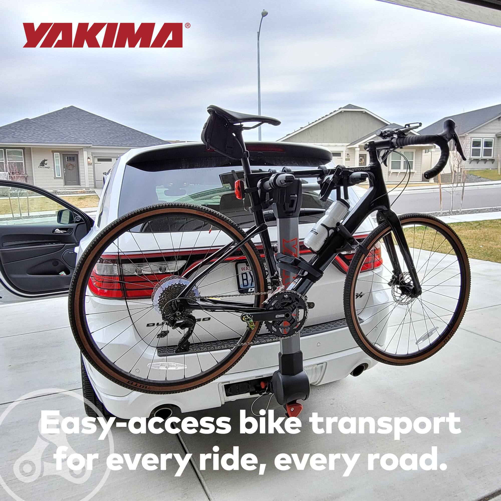 YAKIMA®

Easy-access bike transport for every ride, every road.