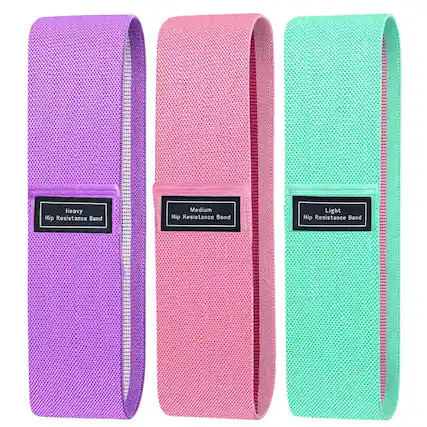 Heavy Hip Resistance Band
Medium Hip Resistance Band
Light Hip Resistance Band