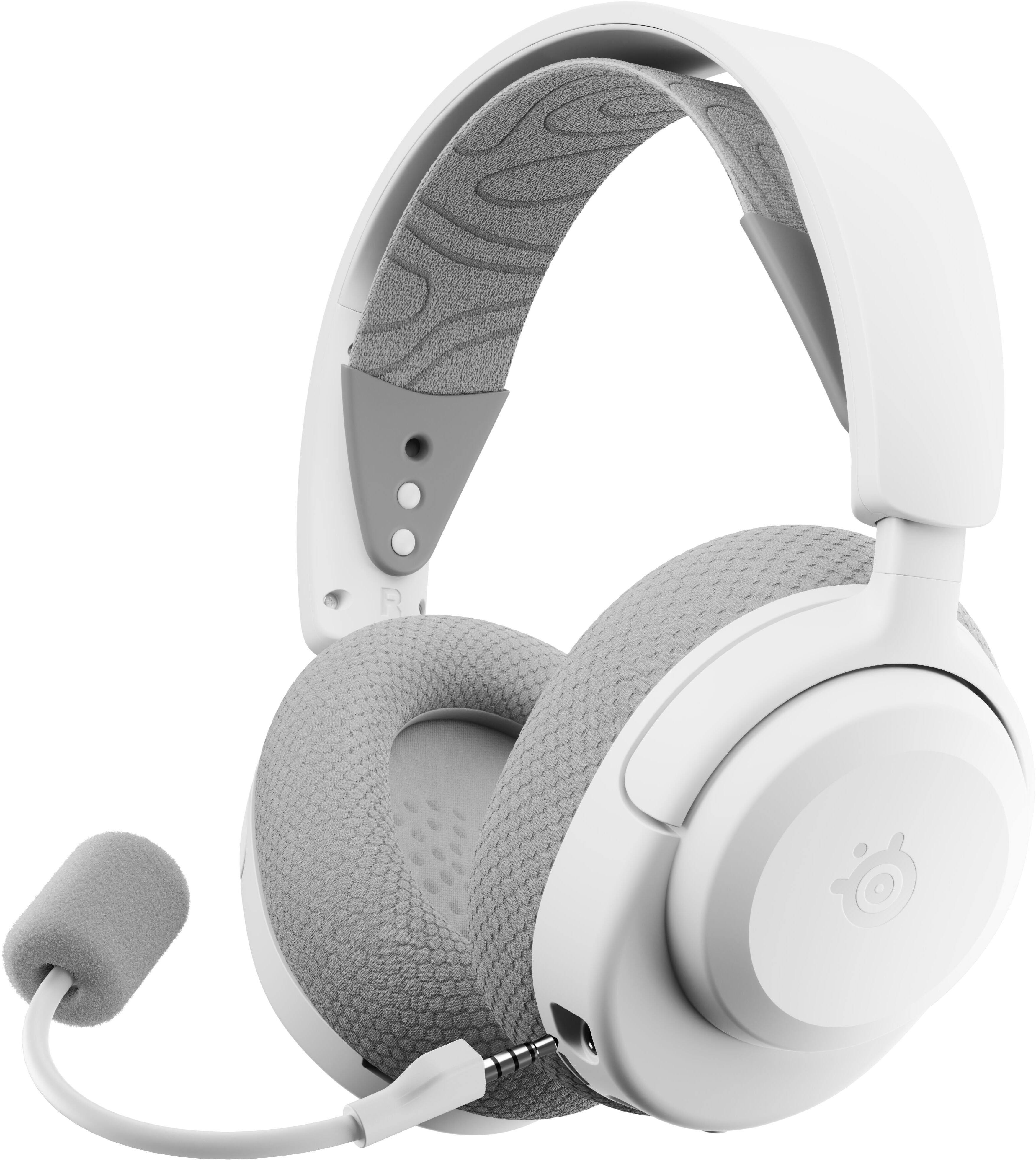 Alt View 7. SteelSeries - Arctis Nova 3X Wireless Gaming Headset for Xbox, PlayStation, PC, Mobile, Handhelds, and Switch - White.