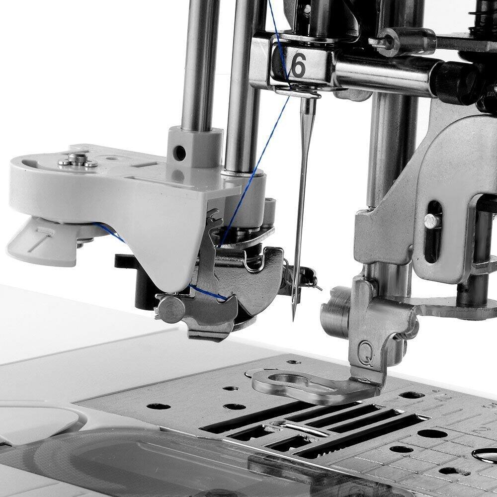 Left. Brother - Brother SE2000 Sewing and Embroidery Machine 5" x 7", Cuts Jump Stitches, Includes Embroidery Magic: Quick Start Video - White.