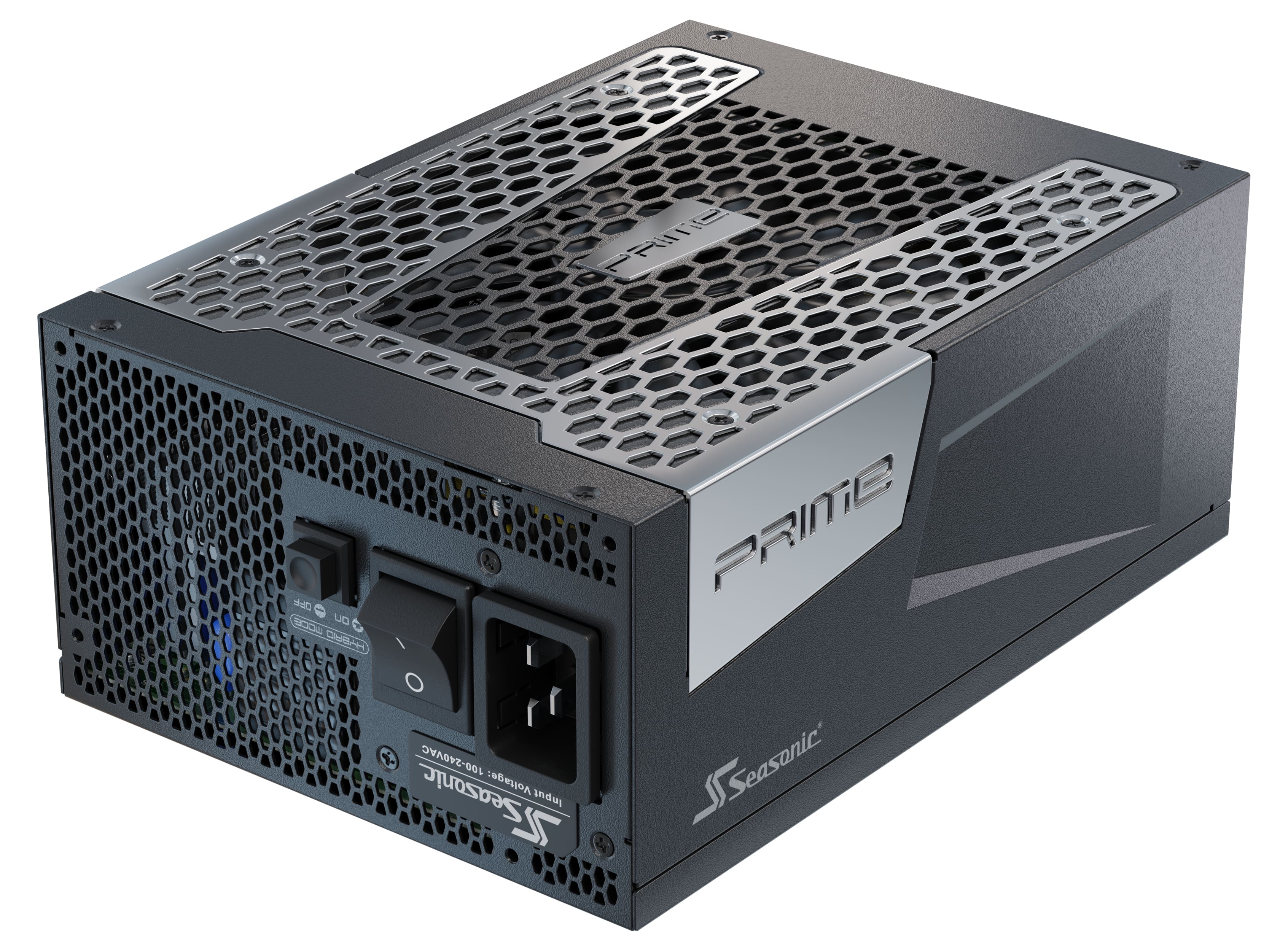 Alt View 12. Seasonic - Seasonic PRIME TX-1600, 1600W 80+ Titanium, Full Modular, Fan Control in Fanless, Silent, and Cooling Mode, 12 Year - Black.