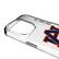 Alt View 2. Keyscaper - Auburn Tigers Linen Logo iPhone Clear Case - 13 mini - Multicolor.