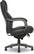 Alt View 18. La-Z-Boy - Delano Big & Tall Bonded Leather Executive Chair - Jet Black/Gray Wood.