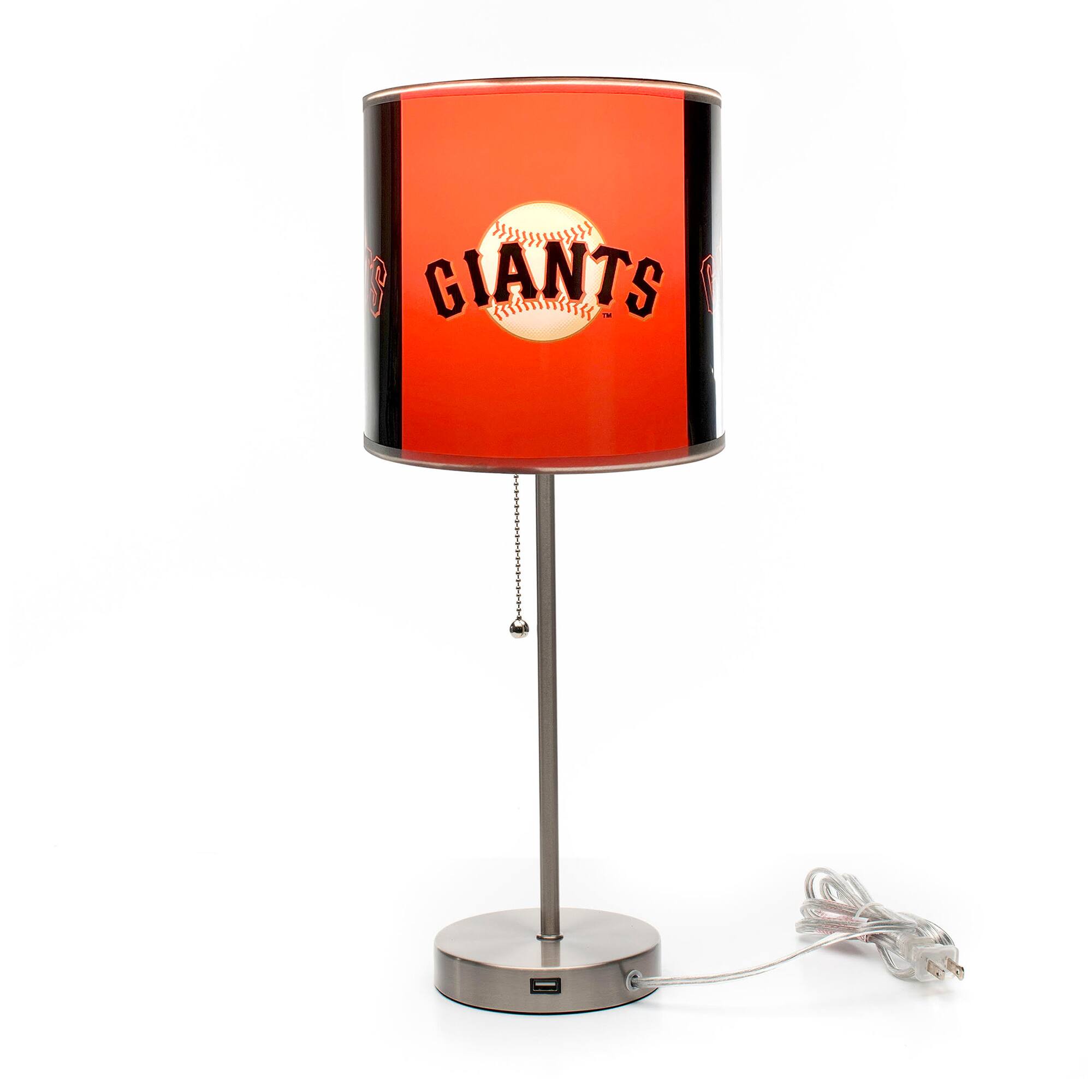 Front. Imperial - San Francisco Giants Chrome Desk Lamp - Multicolor.